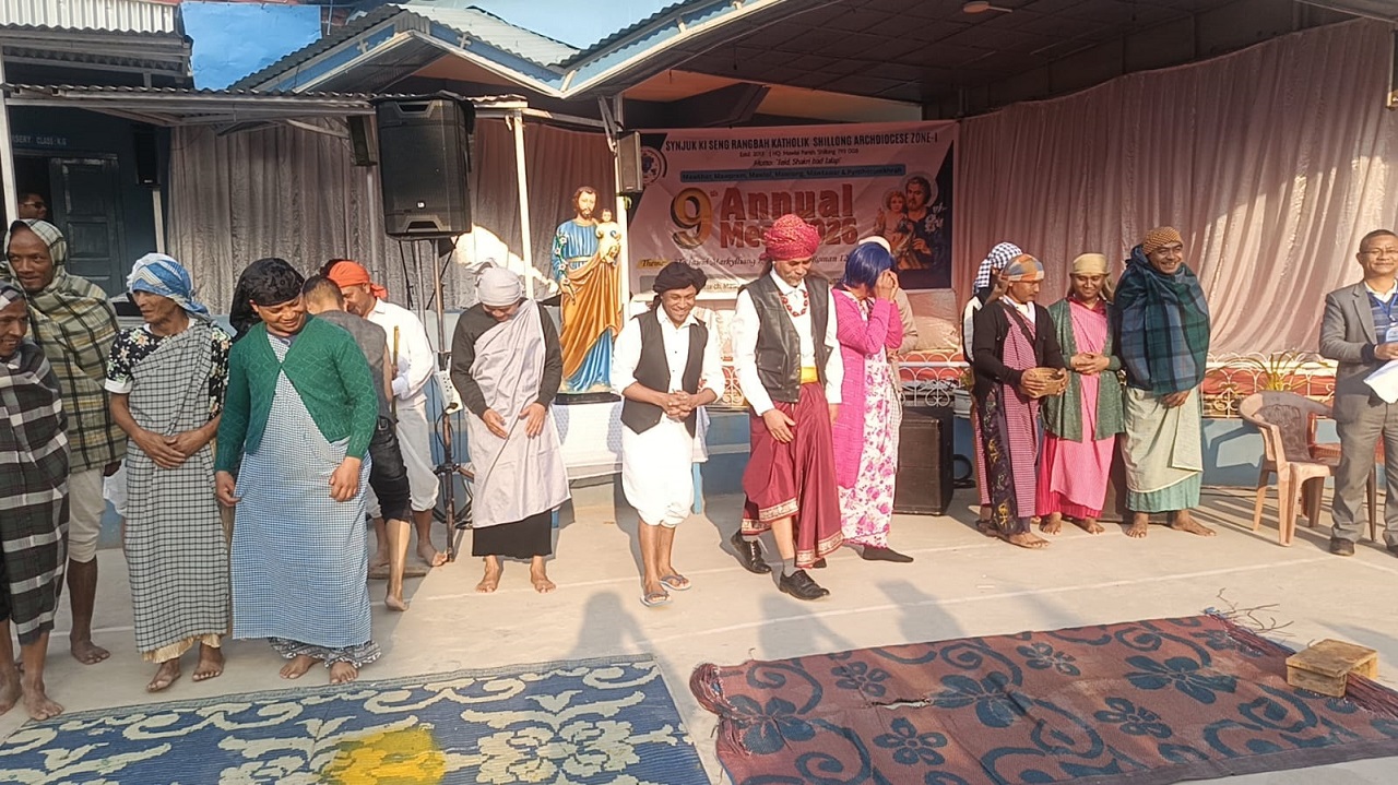 Khasi Tradition and Christian Love Intertwine at Synjuk ki Seng Rangbah Katholik Meet in Shillong