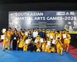 Meghalaya Martial Artists Shine at South Asian Championship in Guwahati