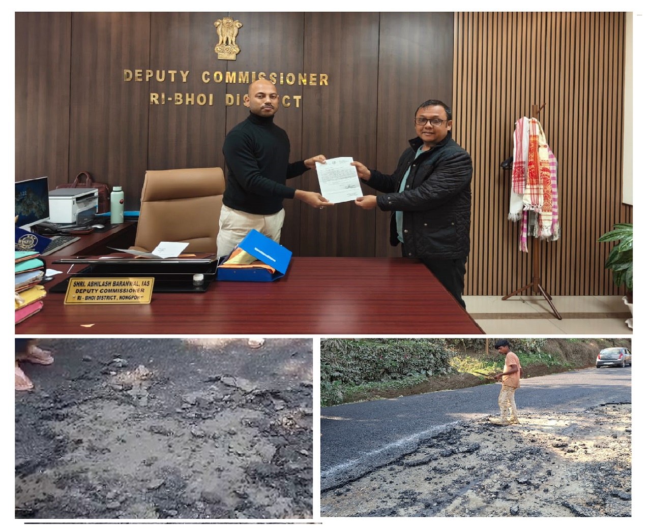 Nongpoh MDC Urges Immediate Review of Road Construction Works in Ri Bhoi