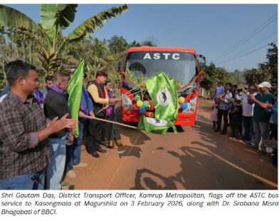 Ampri Valley Witnesses Historic Flag-off of ASTC Bus Service at Magurshila