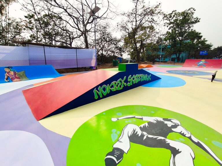 CM Inaugurates Nokrek Skate Park at Tura Government College