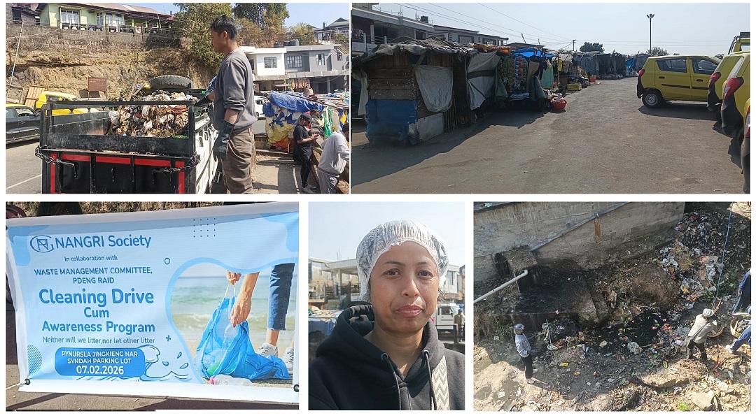 Community Cleaning Drive Held at Jingkieng Nar River in Pynursla