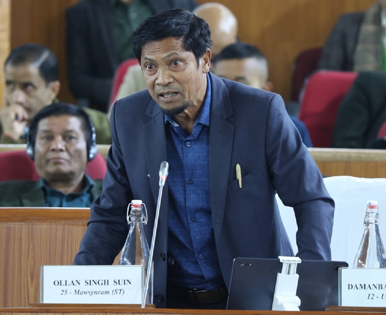 Mawsynram MLA Flags Rising Human-Elephant Conflict in Border Areas