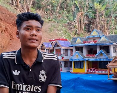 13-Year-Old from Ri Bhoi Showcases Remarkable Creative Talent with Recycled Crafts