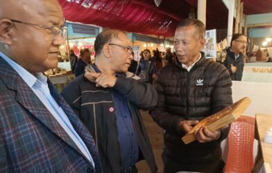 “Fame Should Follow Skill, Not Be Chased”: Artisan Gilford Pde Showcases Craft at Shillong Exhibition