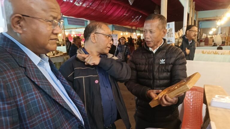 “Fame Should Follow Skill, Not Be Chased”: Artisan Gilford Pde Showcases Craft at Shillong Exhibition