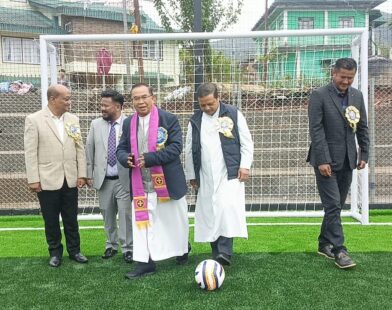 Futsal Ground at Lawsohtun Aims to Empower Youth Through Sports