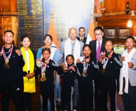 Meghalaya Governor Felicitates State Kickboxers for International Medal Wins