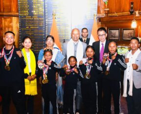Meghalaya Governor Felicitates State Kickboxers for International Medal Wins