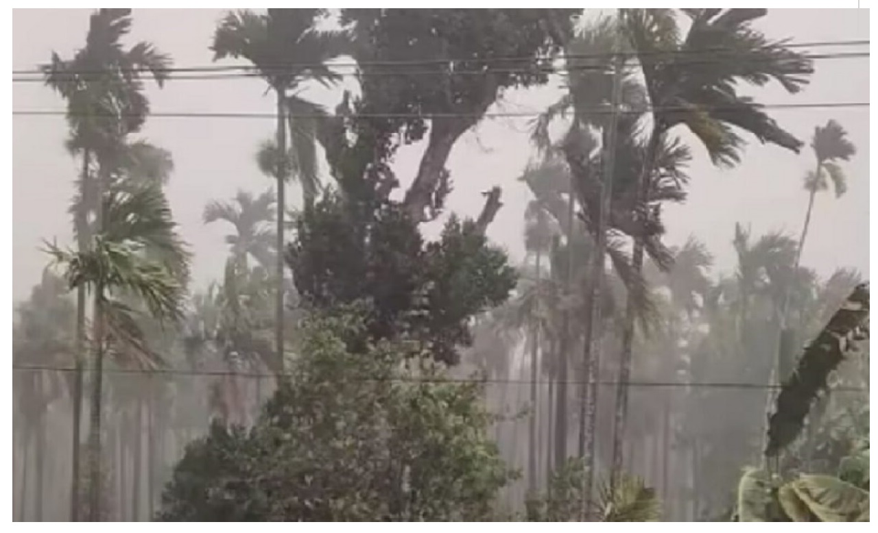 Storms hit 745 villages in Meghalaya, one fatality reported