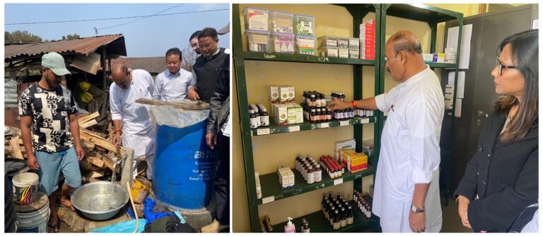 Virendra Kumar Reviews Central Schemes in Meghalaya, Emphasises Rural Livelihoods and Social Welfare