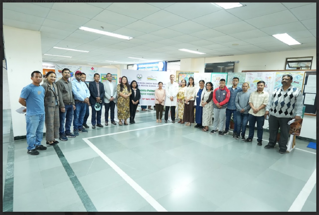 NEIGRIHMS Marks World Health Day with Swachhata Pakhwada Activities