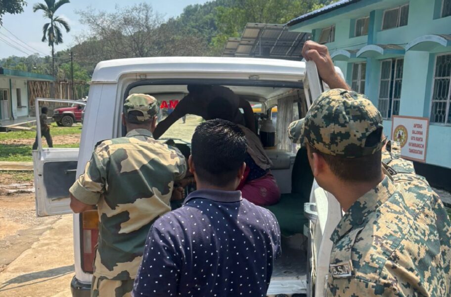 BSF's timely response saves girl from electric shock in Meghalaya's Garo Hills