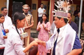 Babelpara school honours Meghalaya CM; Rs 20 lakh sanctioned for infrastructure SHILLONG, APR 16: The Babelapara Higher Secondary School under the Purakhasia C&RD Block in South West Garo Hills on Friday felicitated Meghalaya Chief Minister Conrad K Sangma for introducing the Structured Pay Framework (SPF) for SSA and adhoc teachers in the state. Addressing the gathering, Sangma reaffirmed the government’s commitment to strengthening the education sector, describing it as a top priority. He stated that sustained efforts are underway to upgrade infrastructure, ensure adequate teacher availability, and improve the overall quality of education, with special focus on rural and remote areas to ensure equitable access to opportunities. He further noted that the introduction of the Structured Pay Framework aims to ensure a transparent, equitable, and sustainable remuneration system for fixed-pay teachers, while strengthening service conditions and providing social security benefits. Elaborating on the vision of the government, he stated that transforming the education sector remains central, as it is key to empowering youth and driving long-term socio-economic development in the State. Highlighting the government’s policy direction, the Chief Minister underscored the need for a robust and forward-looking approach to address existing gaps in the system. He informed that an estimated ₹2,000 crore was initially required for the upgradation of Lower Primary schools across the State, adding that the initiative began with 100 schools and is being expanded in a phased manner. In a significant announcement, he sanctioned ₹20 lakh from the Chief Minister’s Development Fund for Babelapara Higher Secondary School to support its infrastructural and developmental needs. Speaking on the occasion, Salmanpara MLA Ian Botham K. Sangma stated that the Chief Minister has consistently emphasised the urgent need to improve the education scenario in the State. He noted that under the proactive leadership of the Chief Minister, the government is actively implementing policies and programmes aimed at strengthening the sector, particularly in rural and underserved areas. He further highlighted ongoing efforts to upgrade infrastructure, enhance teaching quality, and expand access to education, reaffirming the government’s commitment to inclusive growth. The school, a private institution catering to around 600 students and offering Arts and Commerce streams, organised the programme in collaboration with its School Management Committee (SMC) and the All Meghalaya Upper Primary & Secondary Deficit Pattern School Teachers' Association. Also present during the felicitation ceremony were Babelapara MDC Rakesh A. Sangma, Deputy Commissioner of South West Garo Hills, Anendya Rajashre; Superintendent of Police Vikash Varma; District School Education Officer A. Karim; Sub-Divisional School Education Officer E. Ch. Marak; Block Development Officer of Purakhasia C&RD Block, Dr. A. C. Marak; and Rev. Fr. K. L. James, Parish Priest of Purakhasia Parish.