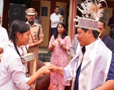 Babelpara school honours Meghalaya CM; Rs 20 lakh sanctioned for infrastructure SHILLONG, APR 16: The Babelapara Higher Secondary School under the Purakhasia C&RD Block in South West Garo Hills on Friday felicitated Meghalaya Chief Minister Conrad K Sangma for introducing the Structured Pay Framework (SPF) for SSA and adhoc teachers in the state. Addressing the gathering, Sangma reaffirmed the government’s commitment to strengthening the education sector, describing it as a top priority. He stated that sustained efforts are underway to upgrade infrastructure, ensure adequate teacher availability, and improve the overall quality of education, with special focus on rural and remote areas to ensure equitable access to opportunities. He further noted that the introduction of the Structured Pay Framework aims to ensure a transparent, equitable, and sustainable remuneration system for fixed-pay teachers, while strengthening service conditions and providing social security benefits. Elaborating on the vision of the government, he stated that transforming the education sector remains central, as it is key to empowering youth and driving long-term socio-economic development in the State. Highlighting the government’s policy direction, the Chief Minister underscored the need for a robust and forward-looking approach to address existing gaps in the system. He informed that an estimated ₹2,000 crore was initially required for the upgradation of Lower Primary schools across the State, adding that the initiative began with 100 schools and is being expanded in a phased manner. In a significant announcement, he sanctioned ₹20 lakh from the Chief Minister’s Development Fund for Babelapara Higher Secondary School to support its infrastructural and developmental needs. Speaking on the occasion, Salmanpara MLA Ian Botham K. Sangma stated that the Chief Minister has consistently emphasised the urgent need to improve the education scenario in the State. He noted that under the proactive leadership of the Chief Minister, the government is actively implementing policies and programmes aimed at strengthening the sector, particularly in rural and underserved areas. He further highlighted ongoing efforts to upgrade infrastructure, enhance teaching quality, and expand access to education, reaffirming the government’s commitment to inclusive growth. The school, a private institution catering to around 600 students and offering Arts and Commerce streams, organised the programme in collaboration with its School Management Committee (SMC) and the All Meghalaya Upper Primary & Secondary Deficit Pattern School Teachers' Association. Also present during the felicitation ceremony were Babelapara MDC Rakesh A. Sangma, Deputy Commissioner of South West Garo Hills, Anendya Rajashre; Superintendent of Police Vikash Varma; District School Education Officer A. Karim; Sub-Divisional School Education Officer E. Ch. Marak; Block Development Officer of Purakhasia C&RD Block, Dr. A. C. Marak; and Rev. Fr. K. L. James, Parish Priest of Purakhasia Parish.