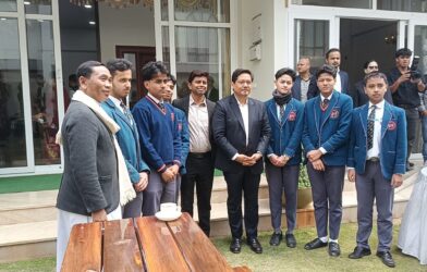 Conrad K. Sangma Felicitates MBOSE Matric Toppers, Calls It a Meaningful Step to Motivate Youth