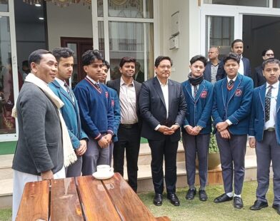 Conrad K. Sangma Felicitates MBOSE Matric Toppers, Calls It a Meaningful Step to Motivate Youth