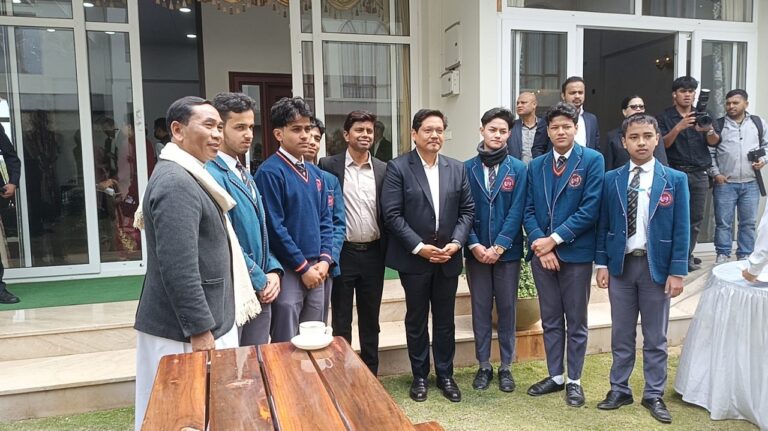 Conrad K. Sangma Felicitates MBOSE Matric Toppers, Calls It a Meaningful Step to Motivate Youth