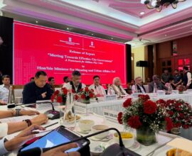 Dhar Raises Shillong’s Urban Needs at Delhi Meet on Urban Challenge Fund