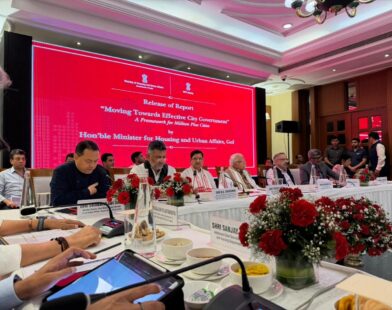 Dhar Raises Shillong’s Urban Needs at Delhi Meet on Urban Challenge Fund