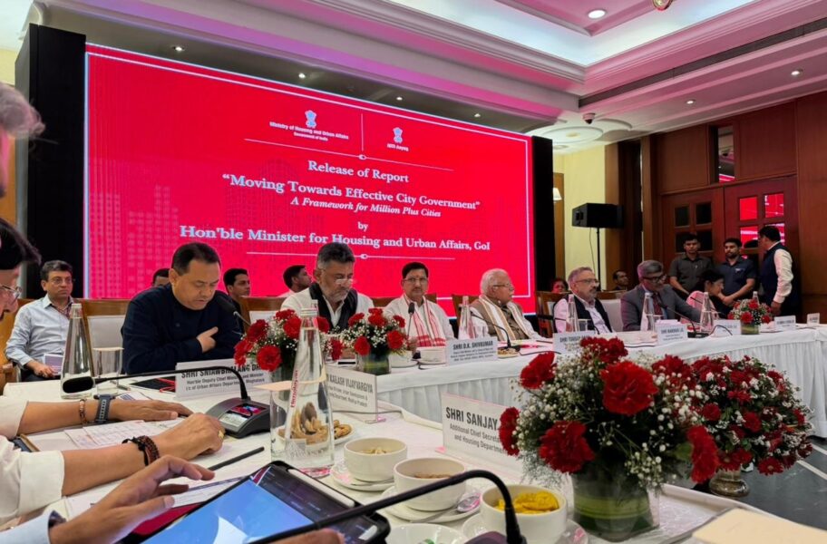 Dhar Raises Shillong’s Urban Needs at Delhi Meet on Urban Challenge Fund