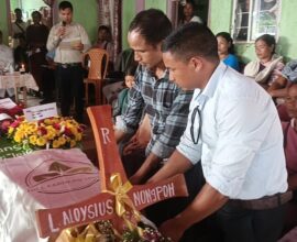 Emotional Farewell as Byrsiek Bids Adieu to Babu Alosius Nongpoh