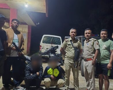 Five held, two scooties recovered in Jowai theft cases; minors among detainees