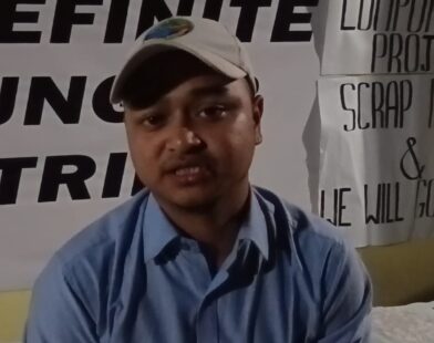 GTF secy gen takes over hunger strike, seeks written reply on Lumpongdeng scrapping