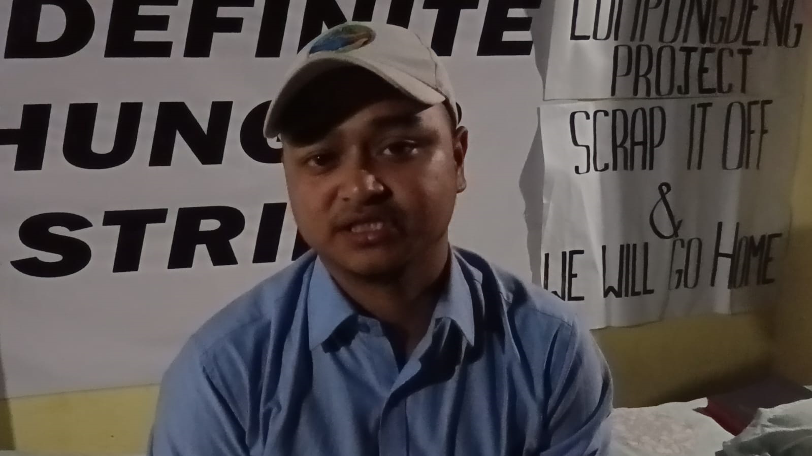 GTF secy gen takes over hunger strike, seeks written reply on Lumpongdeng scrapping