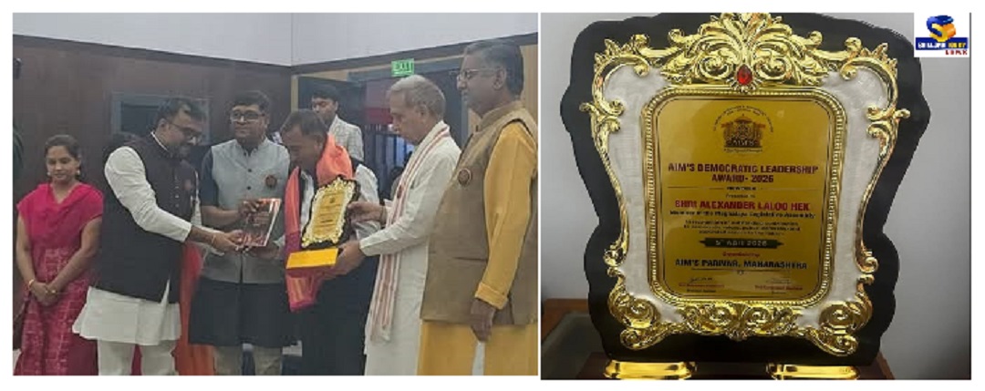Hek Conferred AIMS Democratic Leadership Award 2026 in New Delhi