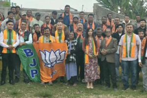 Hundreds from other parties join BJP in Mawryngkneng