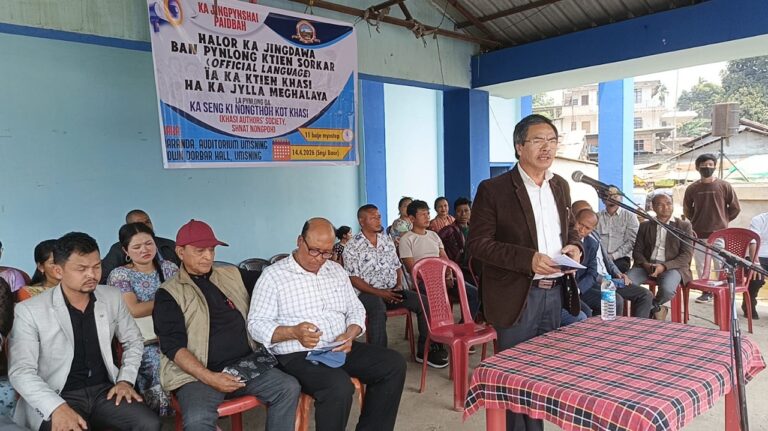 KAS Sets April 18 Deadline, Criticises Delay in Granting Official Status to Khasi Language