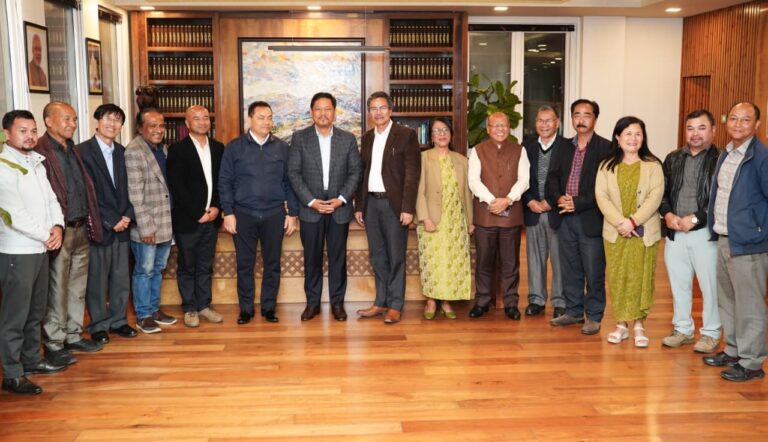 Landmark step: CM meets Khasi Authors Society after official language nod