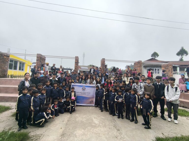 MLCU Students Lead Social Media Awareness Outreach in Khliehasem Village