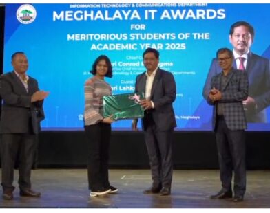Meghalaya CM Presents IT Awards to 203 Meritorious Students