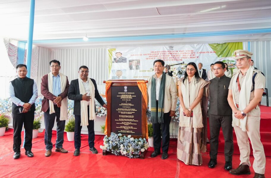 Meghalaya CM inaugurates New Nongstoin Durbar Hall