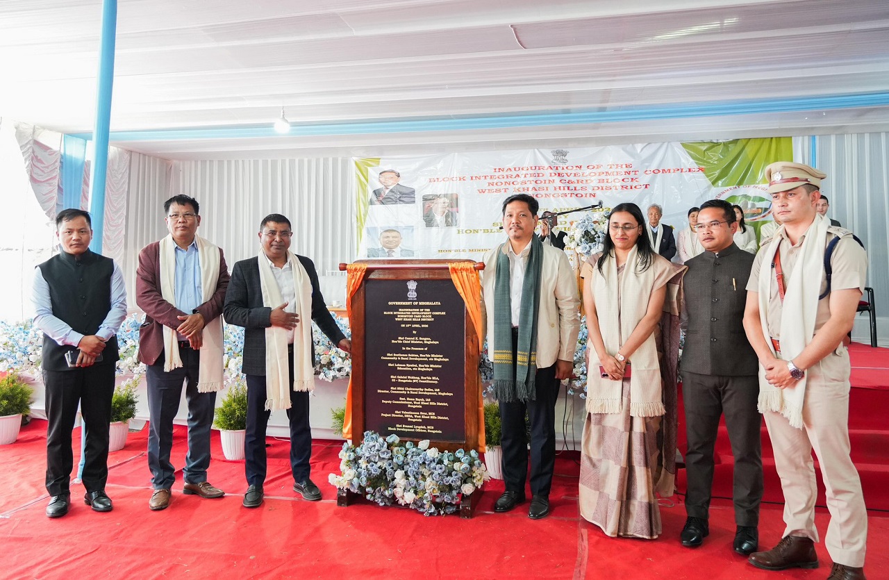 Meghalaya CM inaugurates New Nongstoin Durbar Hall