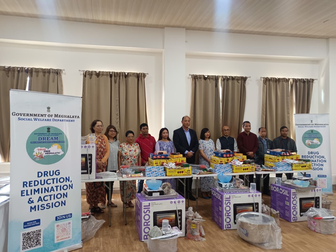 Meghalaya rehab centres get vocational tools to help users rebuild lives