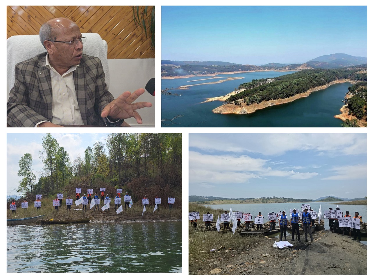 Protest against Taj resort project: Govt says no to environment destruction SHILLONG, APR 14: Deputy Chief Minister Prestone Tynsong has assured that the government is open to talks with the Green Tech Foundation, which is staging a hunger strike protest against the proposed tourism project at Umiam lake and Lumpongdeng Island. "The door of the government is always open. We have clarified our stance, and we are willing to provide further clarification if needed," Tynsong said. When asked if the government would send a messenger to invite the protesters for talks at the secretariat, he replied, "No, not necessarily. The door of the government is always open for further clarification and discussion." The deputy chief minister has assured that the government is committed to protecting the environment while promoting tourism in Meghalaya. The GTF is demanding the scrapping of the project for construction of the five-star Taj resort and spa citing environmental concerns. The Foundation alleges that the project would lead to the destruction of the island's ecosystem and benefit only a select few. Tynsong however clarified that the government has no intention of allowing any permanent structures on Lumpongdeng Island. "We have assured that there will be no environment destruction and instead we will further beautify the Island," he said. "Similar initiatives taken for beautifying Ward's Lake will be replicated at Lumpongdeng Island. We will plant more trees to further enhance its scenic beauty so that it will become one of the most favorite destinations for tourists." Tynsong emphasized that the project is aimed at promoting tourism in the state and creating employment opportunities for local youth. "75% of employees in Marriott Courtyard and Vivanta are local youth, who have completed their studies in the hospitality sector," he said. "Many of our youth are going out of the state to pursue their studies in the hospitality sector including hotel management. Therefore, we want to create employment opportunities within the state." The Deputy CM also addressed concerns about the investment and the alleged benefits to those in power, saying, "Are you trying to say that the construction of the new secretariat would deepen our pockets? I want to say that the infrastructure investment being made today would benefit the future generation and would be a pride for the people of the state." Asked if the protest is being politically motivated, Tynsong said, “Let the people judge that, I have nothing to say whether it is political or it is social, I have nothing to say but my duty is only to clarify. That is why I am here to submit the detailed clarification from the government side.”