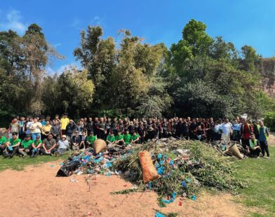 SDRF Participates in Operation Clean-Up of Umkaliar River