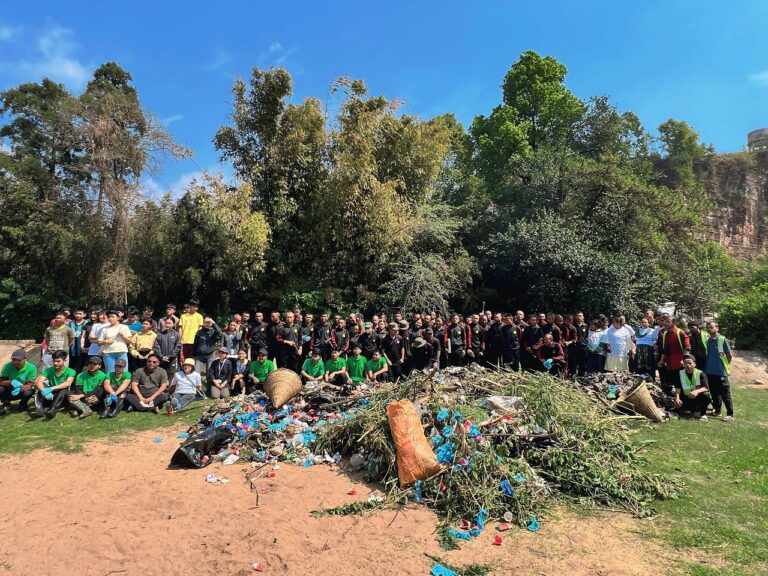 SDRF Participates in Operation Clean-Up of Umkaliar River