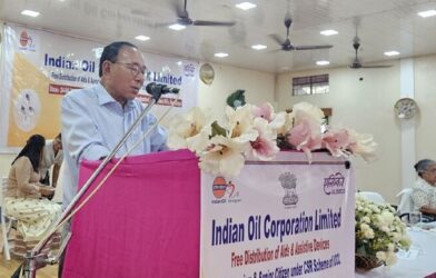 Shira lauds IOCL CSR drive for Divyangjan, seniors in North Garo Hills