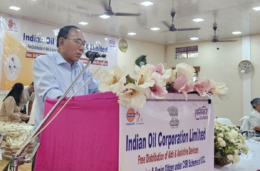 Shira lauds IOCL CSR drive for Divyangjan, seniors in North Garo Hills