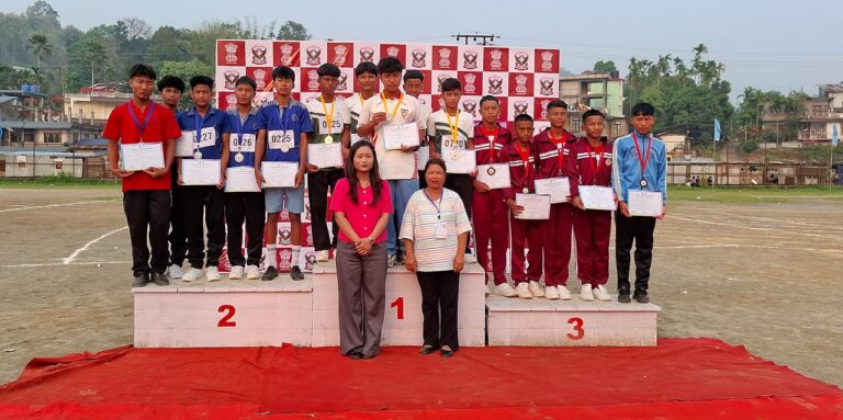 St Alfred HSS Marngar Clinches Overall Title at Ri Bhoi Inter-School Athletic Meet 2026