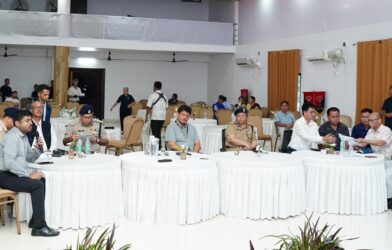 CM Reviews Police Reforms, Law and Order at Tura Leadership Meet