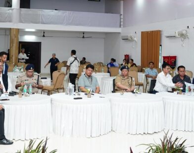 CM Reviews Police Reforms, Law and Order at Tura Leadership Meet