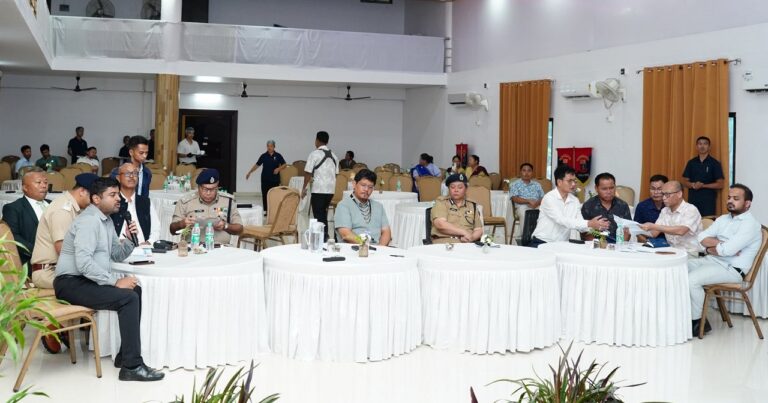 CM Reviews Police Reforms, Law and Order at Tura Leadership Meet