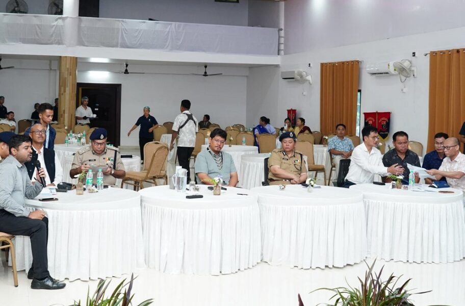 CM Reviews Police Reforms, Law and Order at Tura Leadership Meet