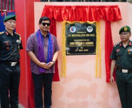 CM inaugurates 41 Meghalaya Battalion NCC at Cherangre