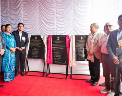 CM lays foundation for Rs 488 Cr road projects in East Jaintia Hills